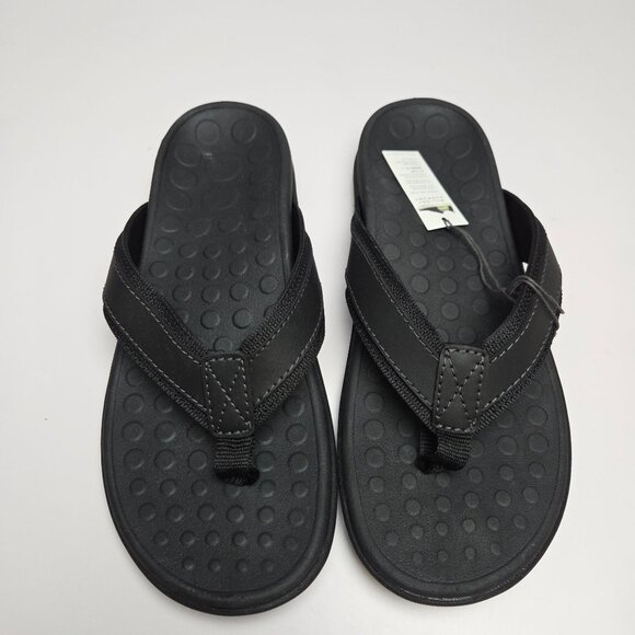 NWB Vionic 544MTide Black Sandals Men'sTide Size 9 NEW Unworn - Picture 4 of 10